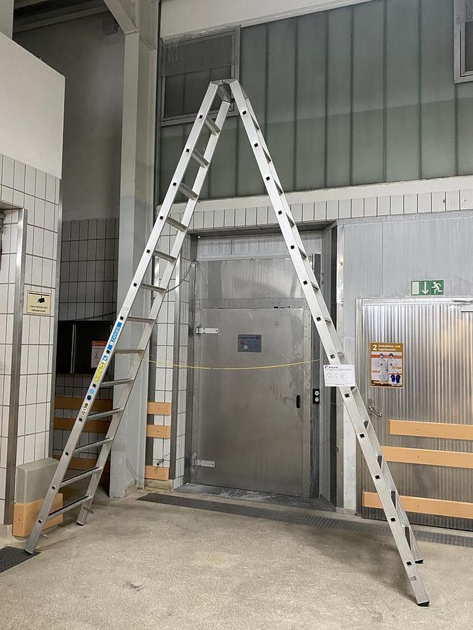 Used Zarges Alu-Stehleiter