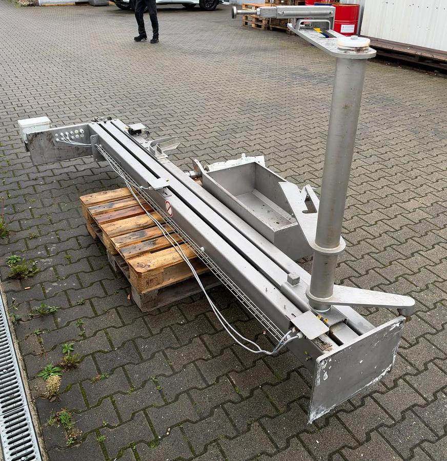 Gebraucht NN Hebe - Kippvorrichtung für 200 ltr Kutterwagen