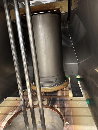 Used Quiel VAE1 Verpackungsanlage für Sauerkraut in Eimer