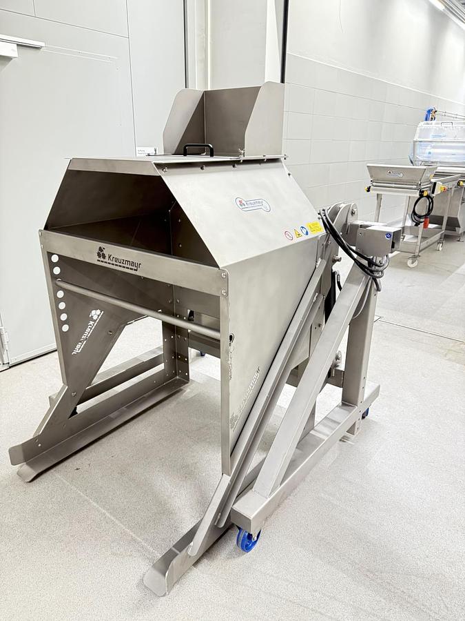 New 2025 Kreuzmayr GKE1000 Hebe-Kippvorrichtung für Großkisten, fahrbar