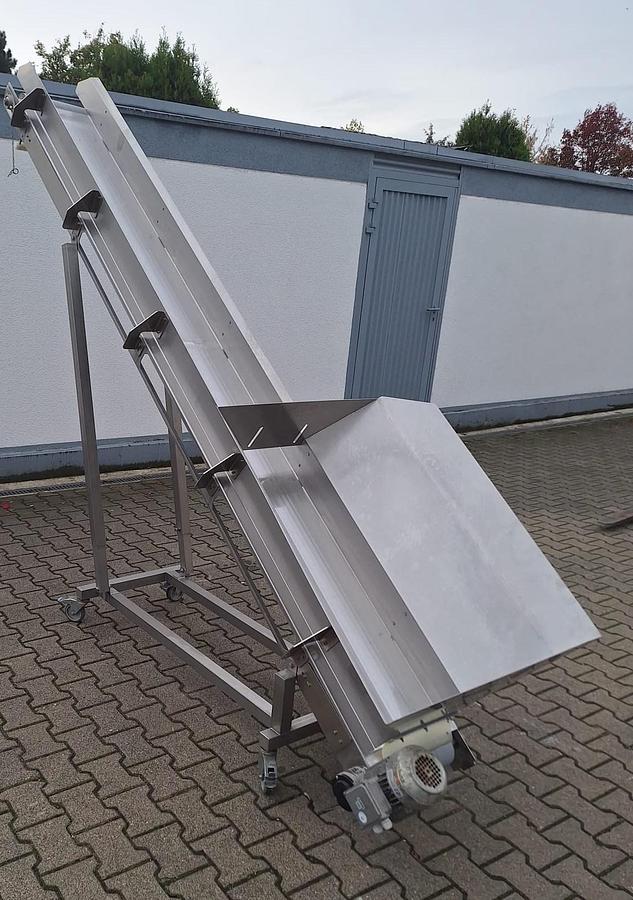 Gebraucht Untroma Steigförderband / Elevator Edelstahl, inkl. 5 Wechselgurten