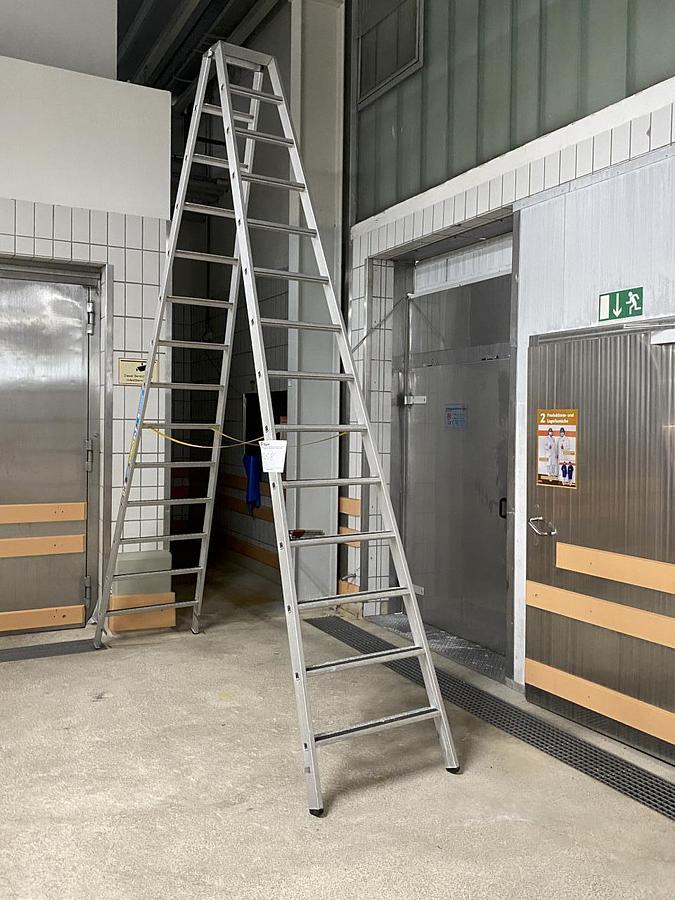 Used Zarges Alu-Stehleiter