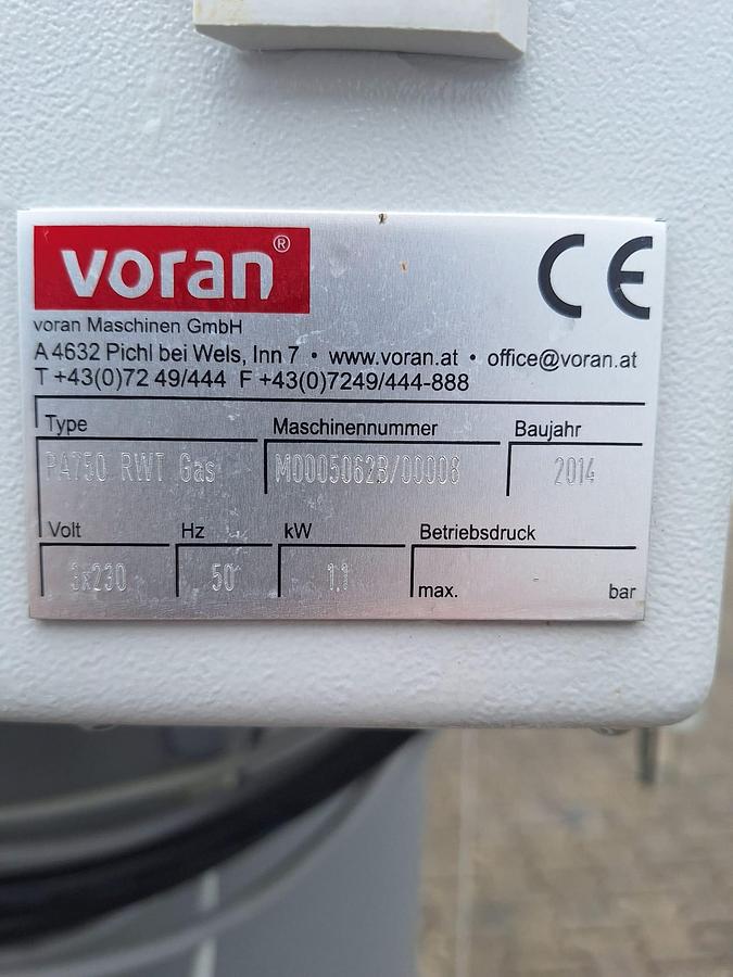 Used 2014 Voran PA 750 RWT Gas