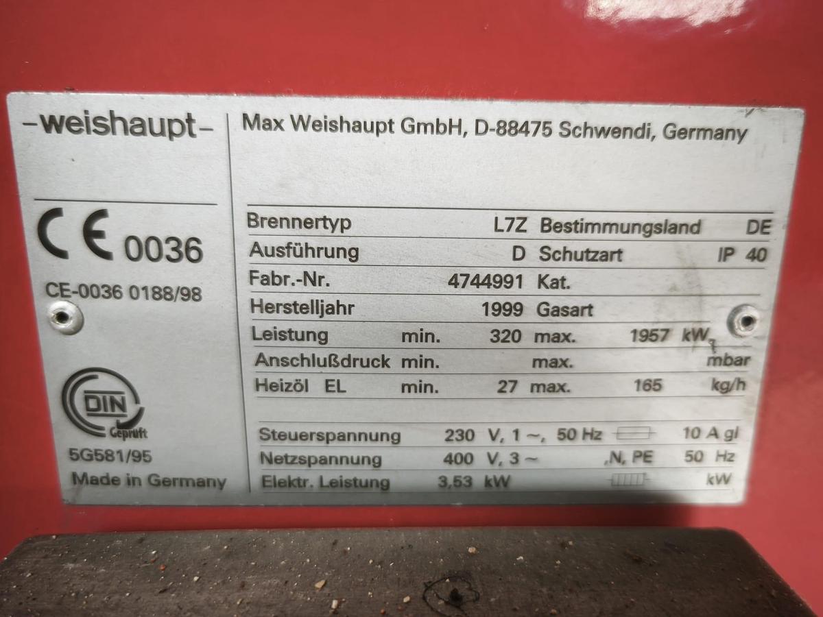 Gebraucht 1999 Loos International (Bosch) U-HD Hochdruck-Dampfkessel