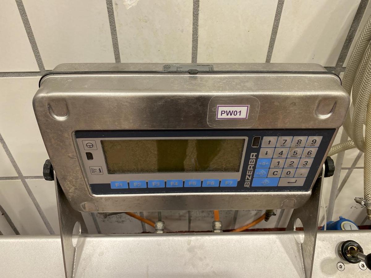 Used Bizerba Waage für Euronormbehälter