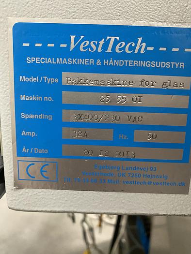 Gebraucht 2013 VestTech Setzpacker für Gläser