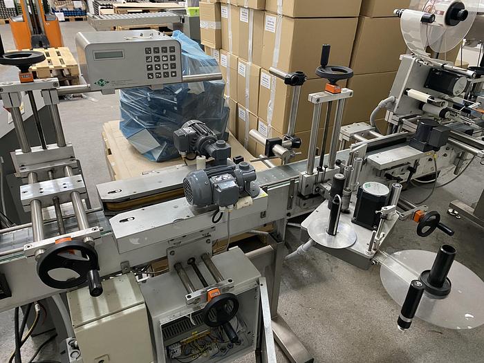 Gebraucht Elmoprint Linie zum Aufbringen von mehreren Haftetiketten EME - Series 2000