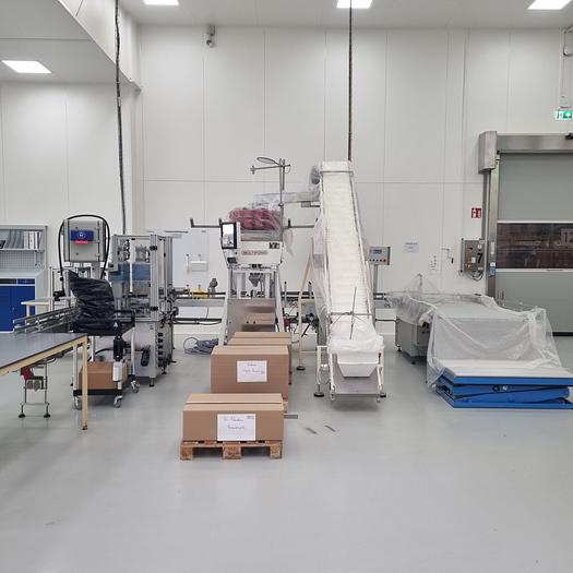 Gebraucht 1997 Indosa FB 450/1500/2500 Twin F Indosa NAL 800/1200 Automatische Dosenabfüllanlage