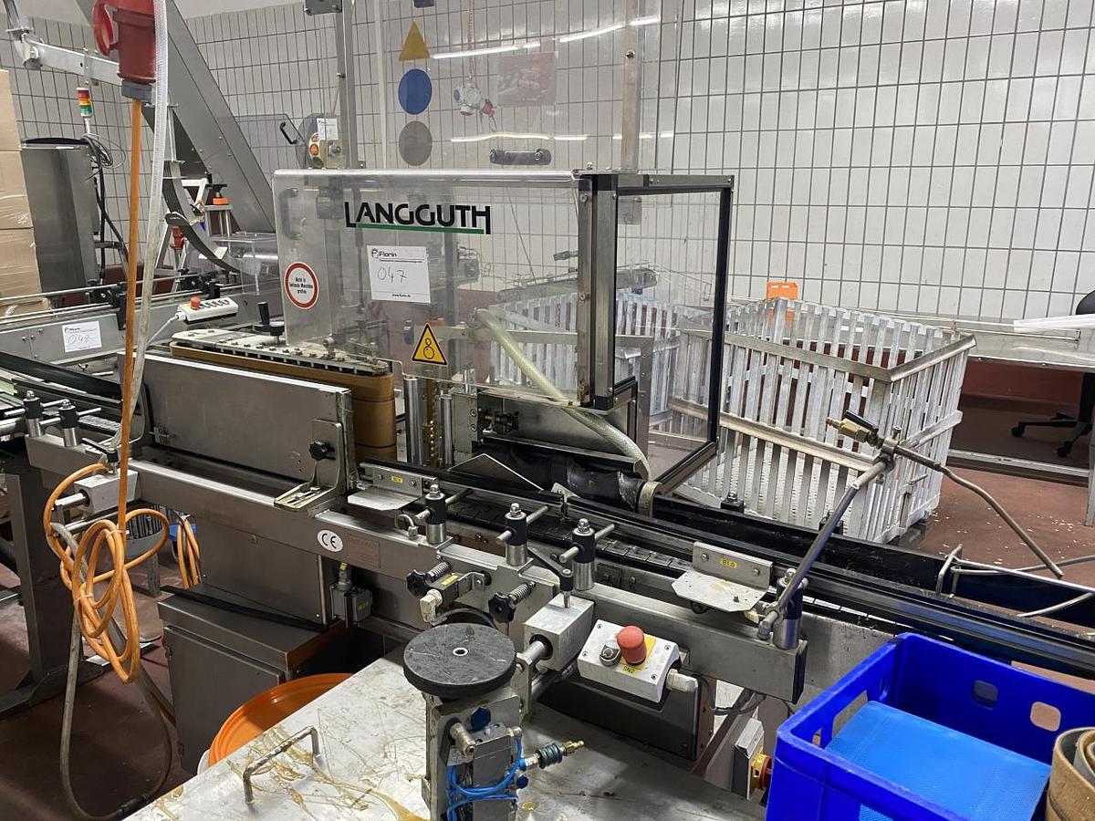 Used 2010 Langguth WET-LAN110_206 Etikettiermaschine für Leimetiketten