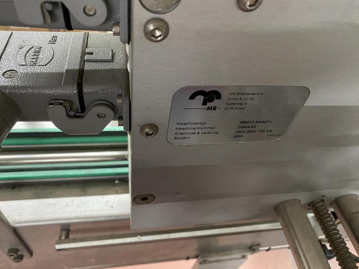 Used 2006 MR Etikettiertechnik MR233BA4271