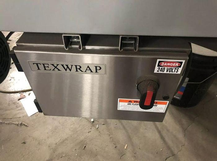 Used TEXWRAP MODEL 1810EH AUTOMATIC SIDE SEALER W/ TUNNEL