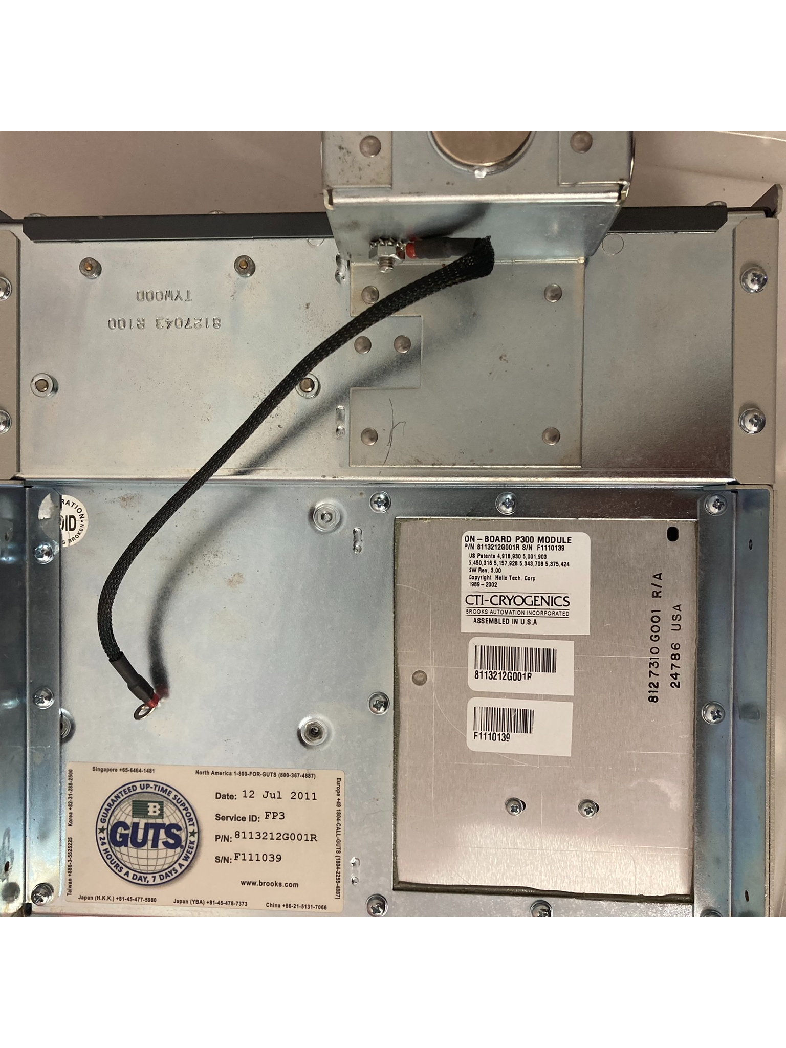 Used CTI-CRYOGENICS 8113212G001 CRYO PUMP CONTROLLER