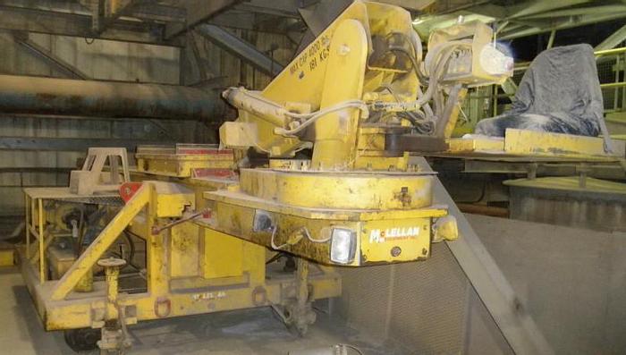 Used Mill, Sag, 18' X 10-1/2', Fuller, 1500 HP, Rubber Lined, #S738506