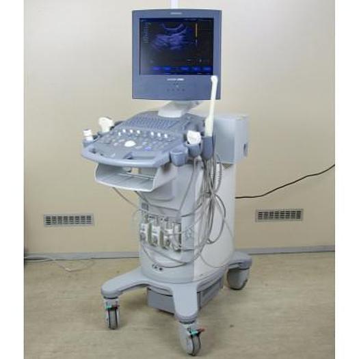 D'occasion ECHOGRAPHE SIEMENS ACUSON X300 AVEC 4 SONDES ET ECRAN PLAT