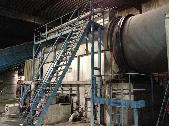 Used DRUM PULPER AHLSTROM (ANDRITZ) FIBREFLOW FF3300 150 TPD 250KW