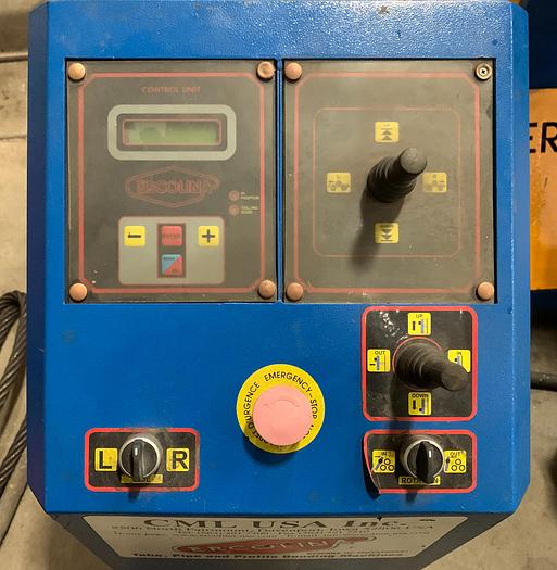 Used Ercolina 4″ x 1/2″ Hydraulic Programmable Angle Roll-Section Bender with 3-Axis Twist Correction