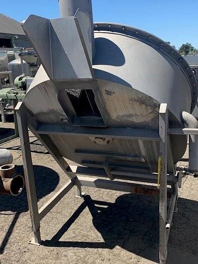 Used Savi Rotary Hot Water Tomato /Vegetable Scalder/ Blancher