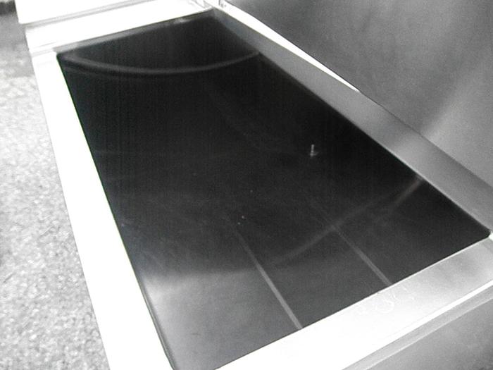 Used Tank, 400 Gallon, S/st, Horizontal, Rectangular #C738095