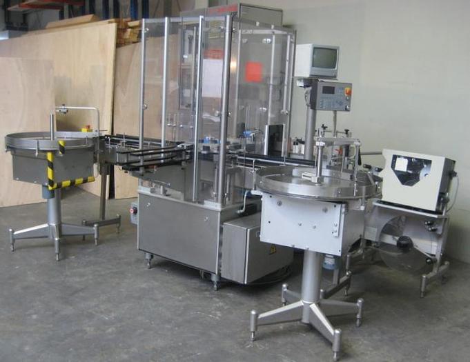 Used M 11239 D - Labeller BAUSCH + STRÖBEL ESF 1006 for Cylindrical Objects