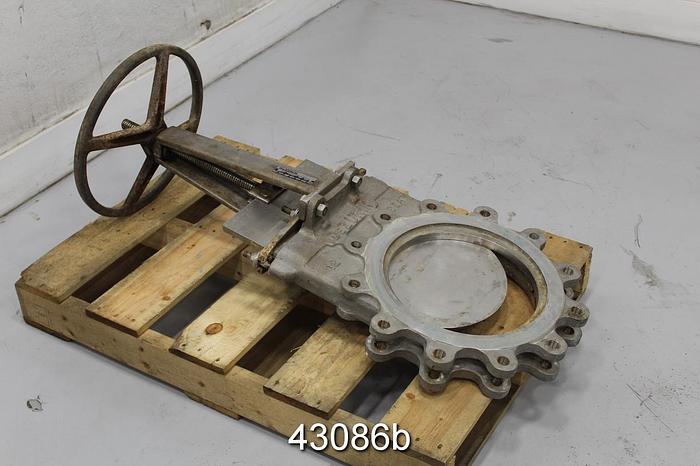 Used Dezurik 12" Hand Operated Knife Gate Valve #43086