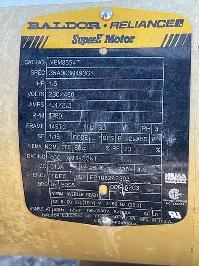 Used SPX Model 015-U1 Positive Displacement Pump
