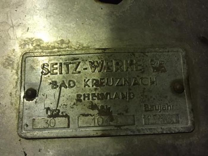 Used Seitz rustfri kammerfilterpresse