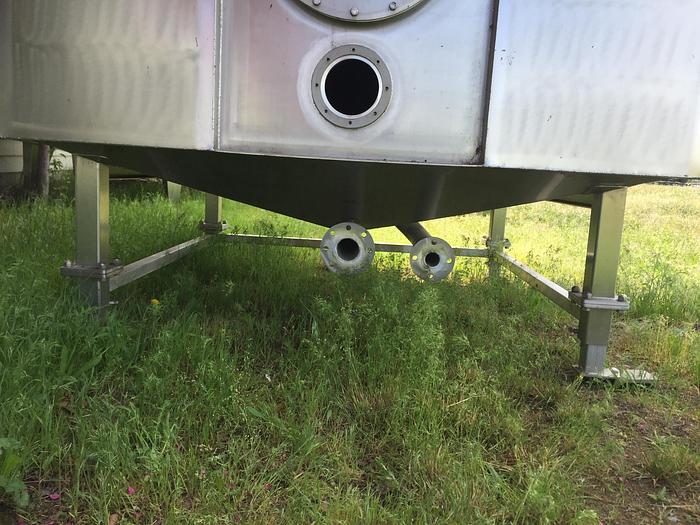 Used Tank, 1,585 Gallon, 316 Stainless Steel, Carnitech, FT/CB,  #C741053