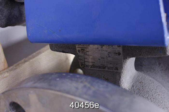 Used Neles Jamesbury 4" V-ball Valve #40456