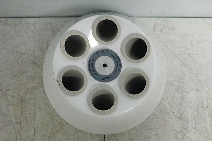 Used Hermle 220.97 V01 Centrifuge 6-Place Rotor