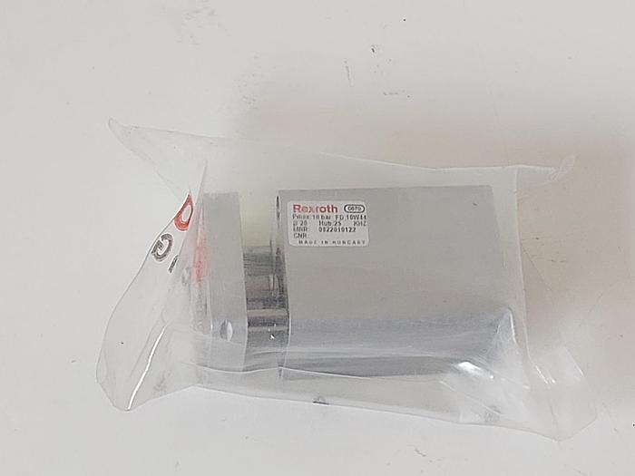 2 Stück Kompaktzylinder, 0822010122, D20mm, Hub 25mm, Rexroth neu