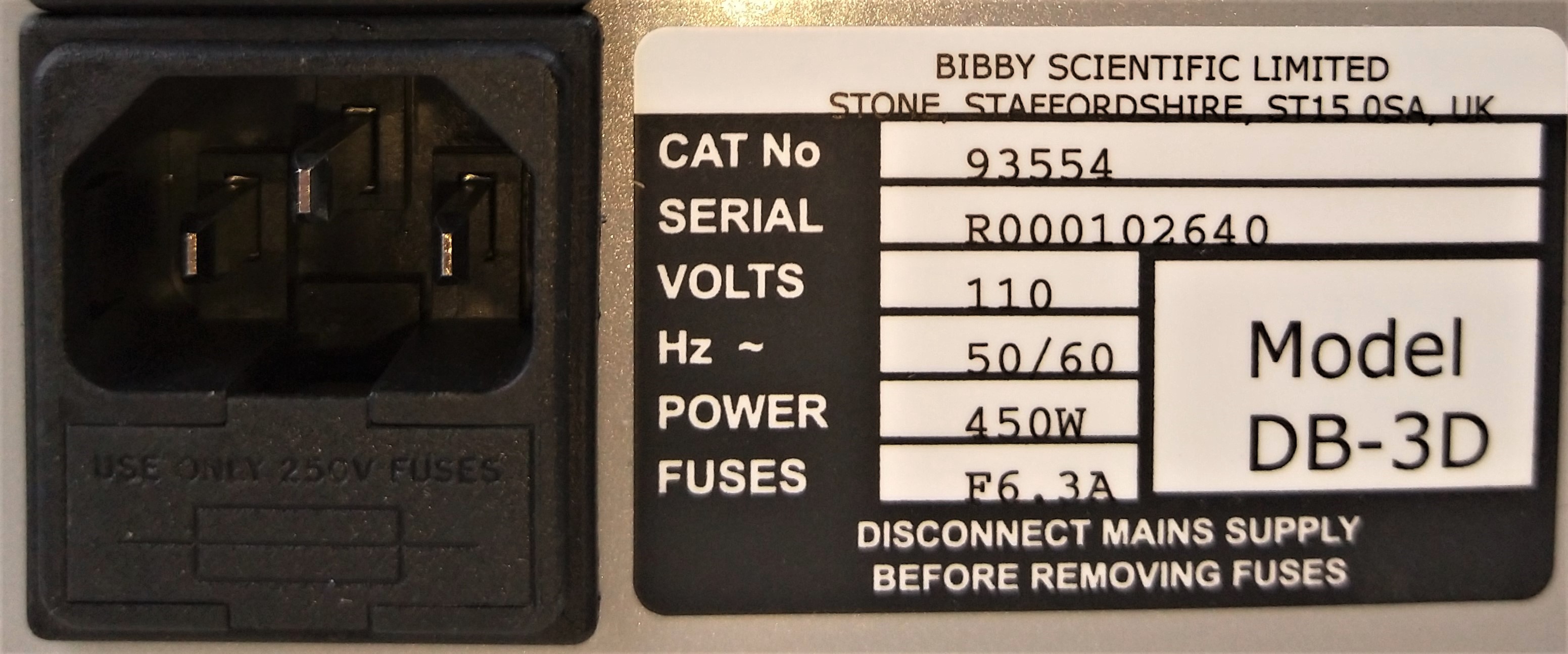 New Open Box Techne DB-3D Vidas Heat and Go Dri-Block Heater
