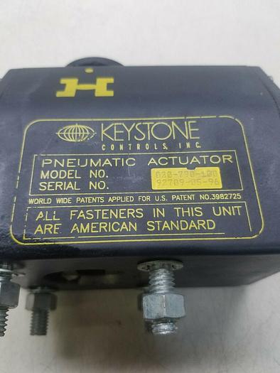 Used Keystone 020-790-100 Pneumatic Actuator
