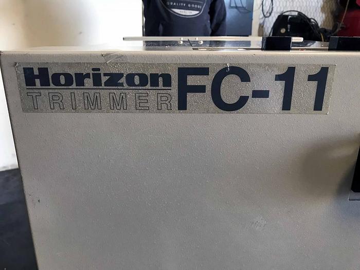 Used Horizon Stitcher/Folder (SPF-11) & Trimmer (FC-11) Collator (MC-80) Horizon Stitcher/Folder (SPF-11) & Trimmer (FC-11) Collator (MC-80)