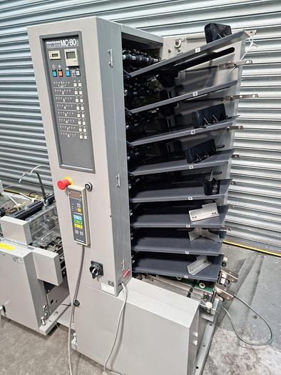 Used Horizon Stitcher/Folder (SPF-11) & Trimmer (FC-11) Collator (MC-80) Horizon Stitcher/Folder (SPF-11) & Trimmer (FC-11) Collator (MC-80)
