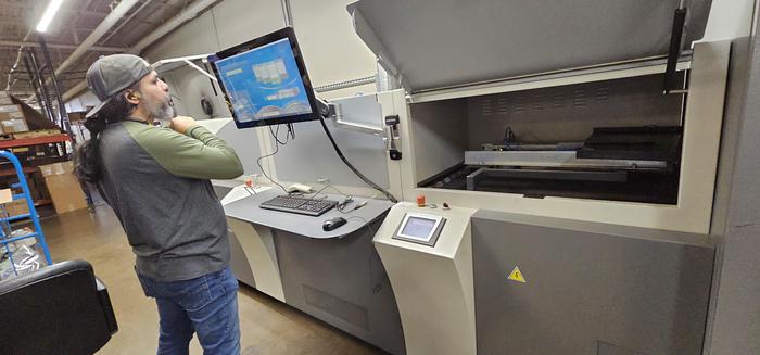 Used MGI JETvarnish 3DS & iFOIL S