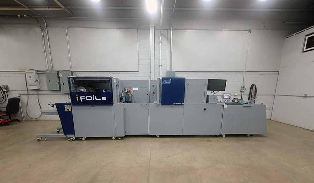 Used 2017 MGI JETvarnish 3DS & iFOIL S