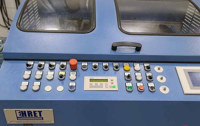 Used 2007 MBO Paper Folder w/ UW Unwinder, Panel Sheeter SVC 520C, and Vertical Stacking SVC 520S