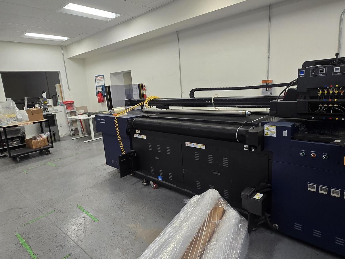 Used Konica Konica AccurioWide 160 Wide Format hybrid UV LED Inkjet Printer