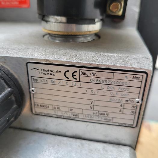 Used Rietschie Thomas vacuum pump