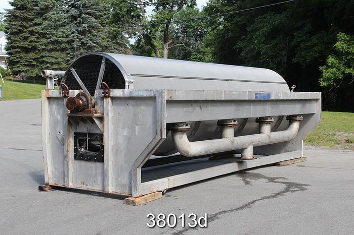 Used Holder Group 1500 Drum Thickener, 216" Face, 60" Diameter #38013