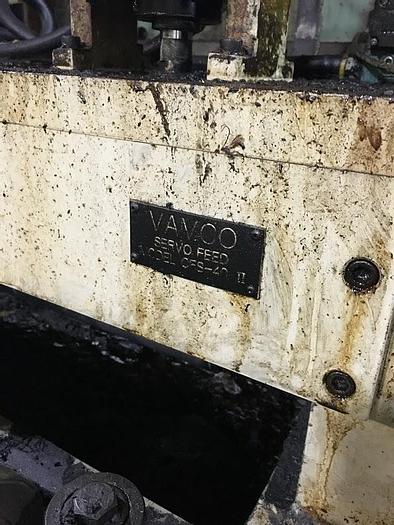 Used 40” x .250 VAMCO SERVO FEEDER