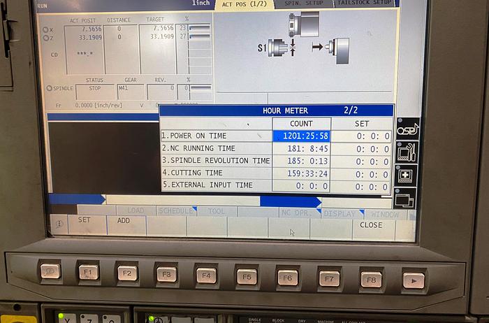 Used Okuma LB35 III/2000C CNC Turning Center