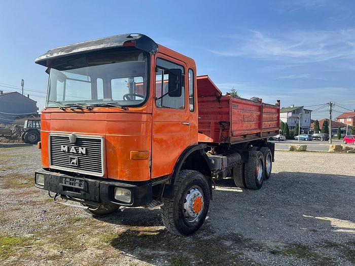 Gebruikt 1986 MAN 26.291 6x6 FULL STEEL KIPPER
