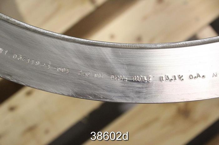 Unused Black Clawson P24 Pressure Screen, 0.079" (2 mm) Holes, Unused #38602