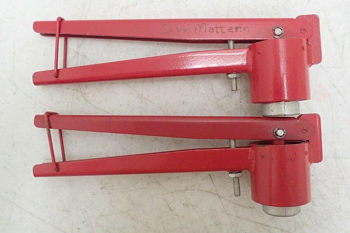 Used Lot of 2 Pierce Chemical Co. 13211 Hand Crimpers