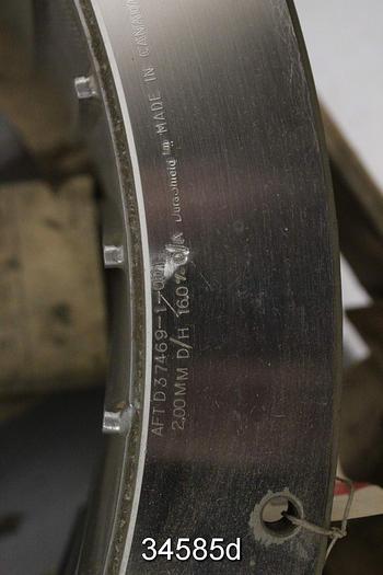 Used Black Clawson Ultra II Basket, 0.078" Holes #34585