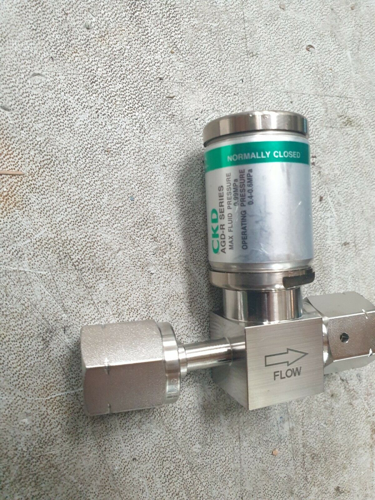 Used CKD Corporation AGD01R-4R VALVE (rbd2.1b5)