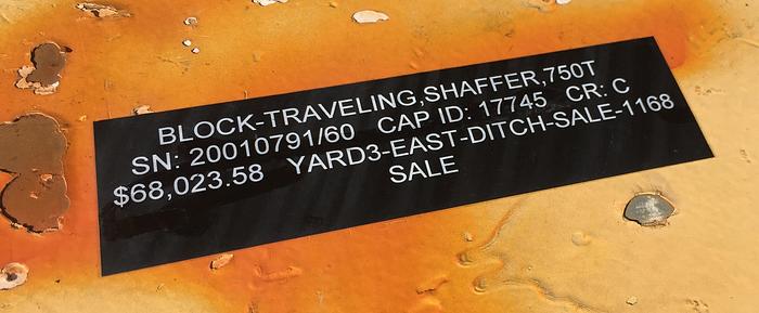 Used National Oilwell PS2-650/750 Top drive