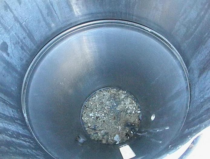 Used Dryer, Fluid Bed, Batch, 8" Dia, S/st, Steam Heated, Glatt, #S738279