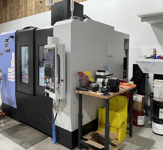 Used 2021 DOOSAN BVM-5700 4-Axis CNC Vertical Machining Center ***Only 4 Cutting Hours***